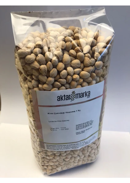 Aktar Marka Kiraz Çekirdeği Yıkanmış 1  kg