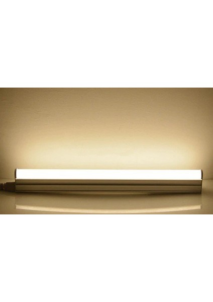 16W T5 3200K Günışığı Sarı Işık Eklenebilir Anahtarlı Ledli Bant Armatür CT-2469