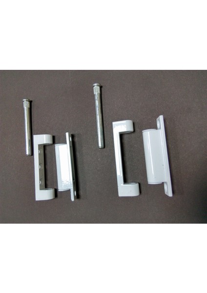Pvc-Pen Pencere Menteşesi - (2 Adet) + Vida
