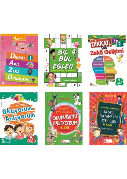 4. Sınıf Set (6 Kitap)