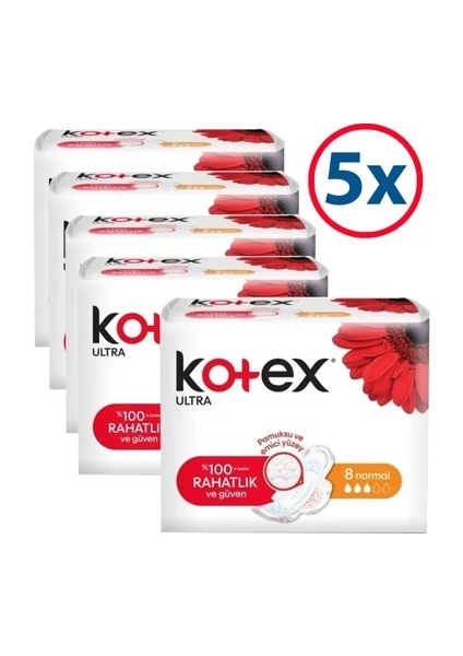 Ultra Normal Ped 8'Li 5 Adet Kotex