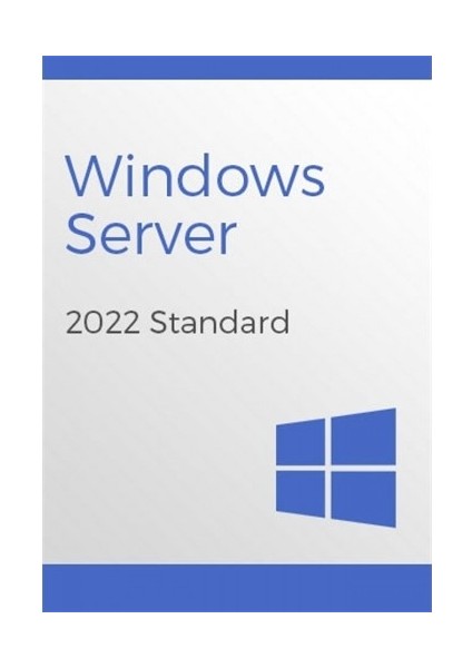 Windows Server 2022 Standard 16 Core Oem DVD Kutu P73-07797