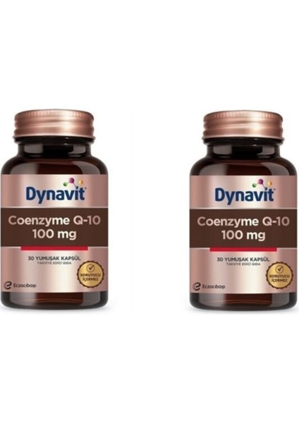 Coenzyme Q10 100 Mg 30 Kapsül - 2 Adet