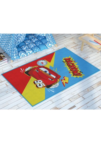 Disney Cars Kachow Halı 80x120 Cm