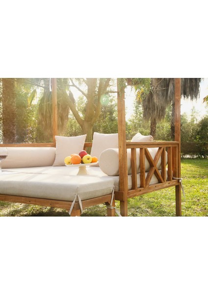 Exclusive Ahşap Bahçe Yatağı (daybed)