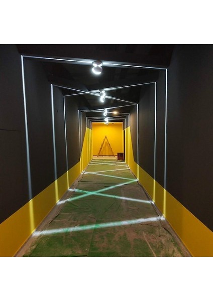 LED Pencere Silt Işık Renkli Uzaktan Koridor Işık 360 Derece Ray Kapı Çerçevesi Hattı Duvar Lambaları Otel Aisle Bar Aile (Sıcak) (Yurt Dışından)