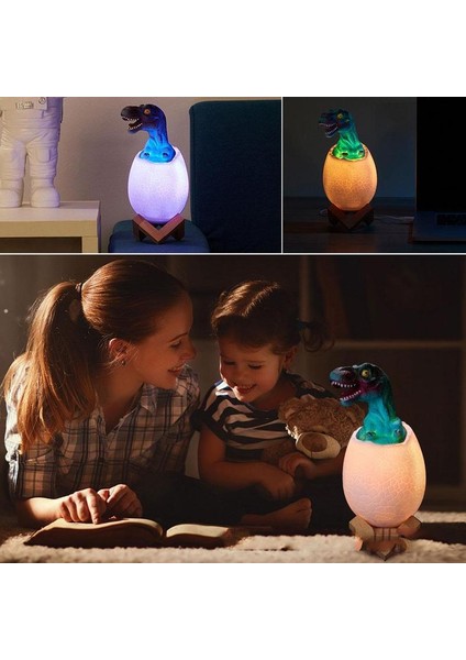 Yeni Dinozor Gece Işık 3D Dinozor Oyuncaklar Hediyeler Için Boys kontrol Çocuklar Lamba Pat Renkler Dinozor 16 Hediyeler Rem S3S8 | Masa Lambaları (Yurt Dışından)