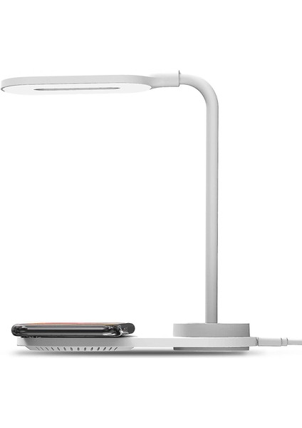 Lambalar Masa Lambası Kablosuz Şarj USB Şarj Bağlantı Noktası LED Masa Işık 3 Parlaklık Seviye 3 Aydınlatma (Yurt Dışından)