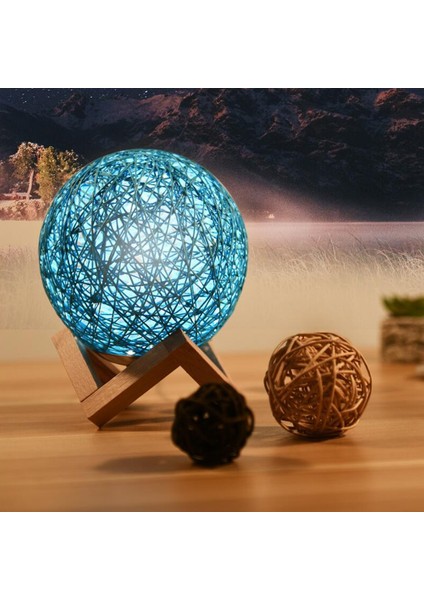 3 W LED Gece Lambası Sepak Takraw Lamba Eklentisi Yaratıcı Yıldızlı Gökyüzü Dileğiyle Masa Lambası Başucu Lambası Romantik Kız Net Kırmızı Hediye (Yurt Dışından) fiyatları