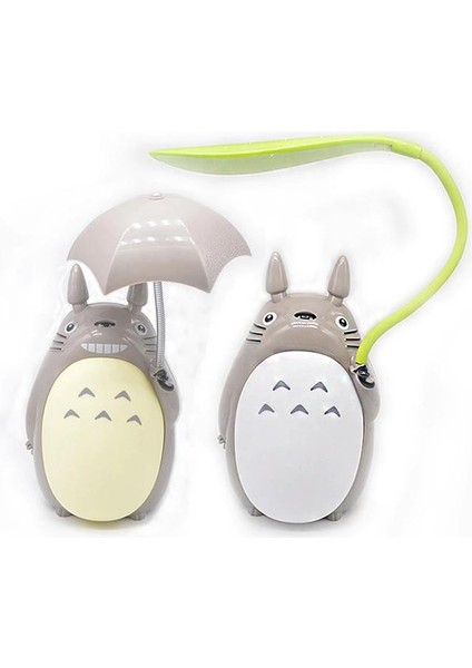Kawaii Karikatür Totoro Lamba Şarj Edilebilir Masa Lambası LED Gece Işık Okuma Çocuklar Için Hediye Ev Dekor Yenilik Aydınlatmaları | LED Gece Işıkları (Yurt Dışından)