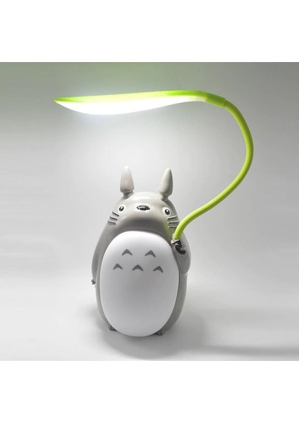 Kawaii Karikatür Totoro Lamba Şarj Edilebilir Masa Lambası LED Gece Işık Okuma Çocuklar Için Hediye Ev Dekor Yenilik Aydınlatmaları | LED Gece Işıkları (Yurt Dışından)
