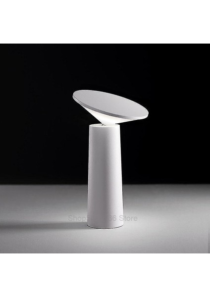 Lambalar Dokunmatik LED USB Şarj Edilebilir Masa Lambası Beyaz (Yurt Dışından)