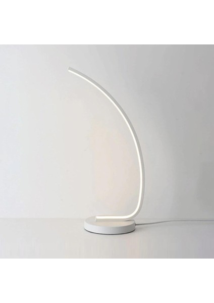 Nordic Spiral Dalga Şekli Eğri Tasarım Masa Lambası Akrilik Metal LED Duvar Aydınlatma Modern Ev Dekor LED Masa Lambası | LED Masa Lambaları (Yurt Dışından) fiyatları