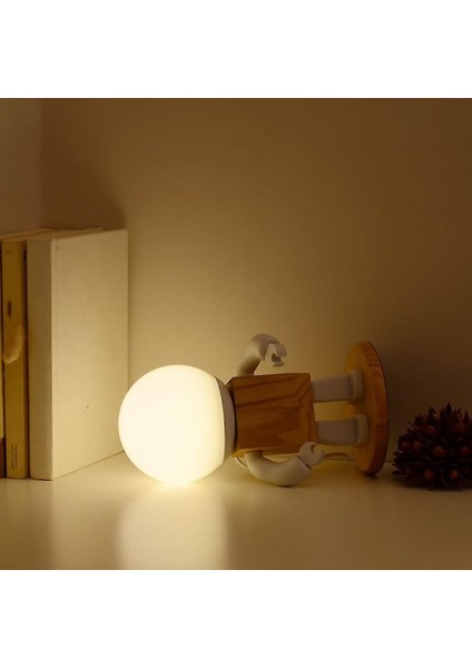 Lambalar Robot Nordic Modern Masa Lambası LED Çocuklar Bebek (Yurt Dışından) modelleri