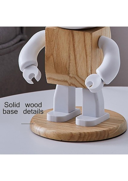 Lambalar Robot Nordic Modern Masa Lambası LED Çocuklar Bebek (Yurt Dışından) fırsatları