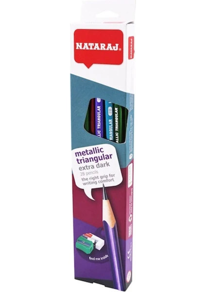 Nataraj Triangle Kurşun Kalem Extra Dark