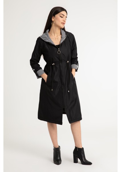 Kadın Uzun Trenchoat 9091 modelleri