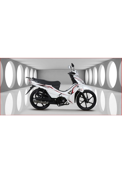 Kuba Ege 50 Cub Motorsiklet Beyaz