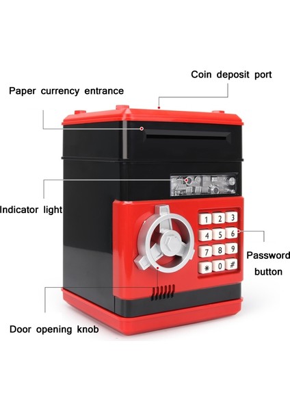 Puluz Otomatik Tasarruf Atm Makinesi Oyuncağı fiyatları