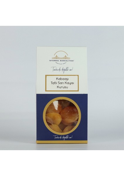 Kabaaşı Tatlı Sarı Kayısı Kurusu 250 gr