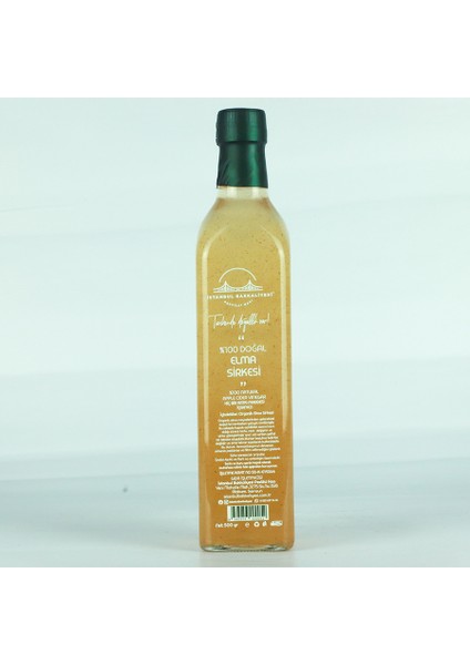 Katkısız Saf Doğal Fermente Elma Sirkesi 500 ml