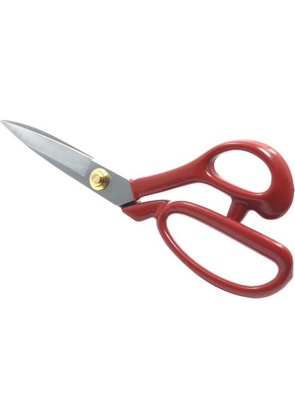 12'' Numara Somunlu Kumaş Kesim Makası Set Kırmızı 30.50CM