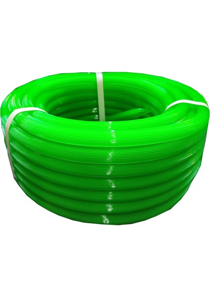 50 Metre Silikonlu Pvc Bahçe Çeşme Sulama Hortumu 11/2 ( 50 'lik ) Yeşil