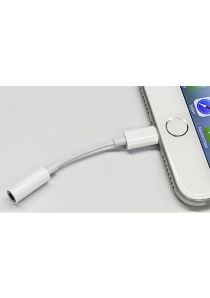 Apple iPhone Lightning To Aux 3.5mm Bluetooth Kulaklık Jack Audio Kablo Çevirici