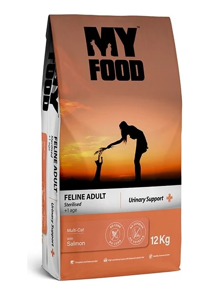 My Food Myfood Somonlu Kısırlaştırılmış Yetişkin Kedi Maması 12KG