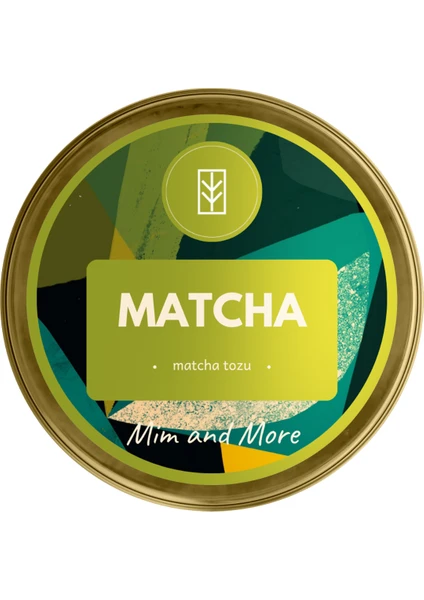 Mim and More Matcha - Saf Matcha