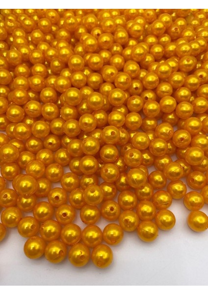 12MM Turuncu Renk Plastik Inci Boncuk, Çanta ve Takı Yapım Boncuğu (100 GR,~120 Adet) fiyatları