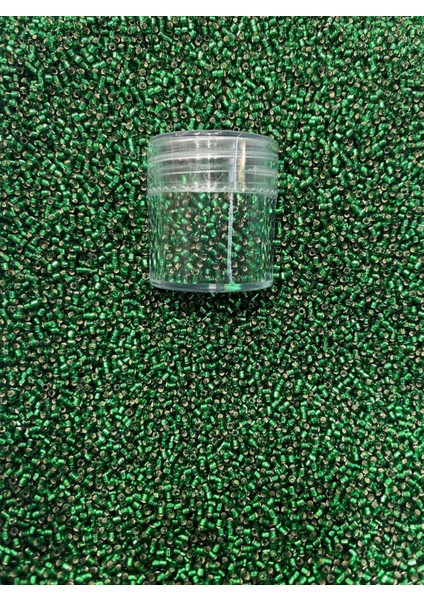 Yeşilı Miyuki Delica DB-148-51 Boncuk - Kutu No:51- 11/0 - 7,5 gr