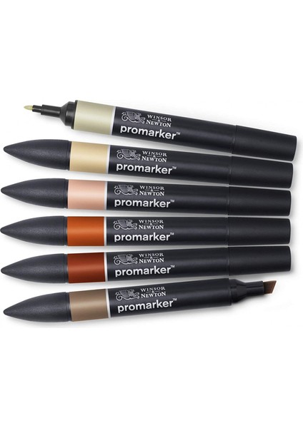 Winsor Newton Promarker 6'lı Earth Tones fiyatları