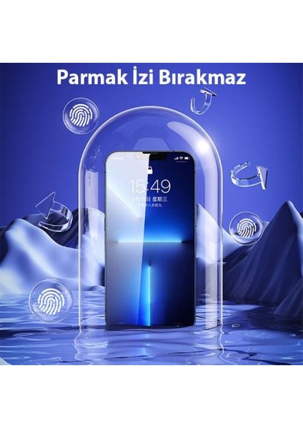 Polham 5ADET iPhone 13 Pro Max Darbe Emici Ekran Koruyucu Jelatin Darbe Emici