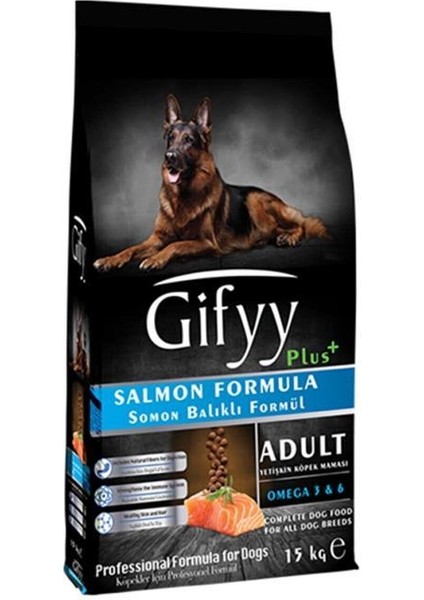 Premium Somon Balıklı Yetişkin Köpek Maması 15 kg