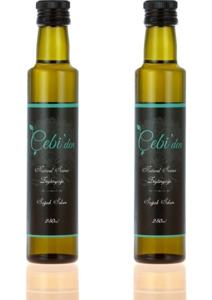 Çebi'den Naturel Sızma Zeytinyağı 250 ml X2