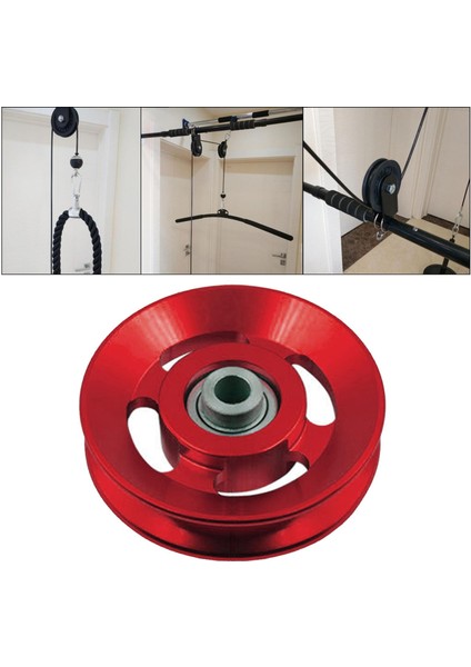 Kablo Makinesi Alüminyum Alaşım Metal Rulman Kasnak 88 mm (Yurt Dışından)