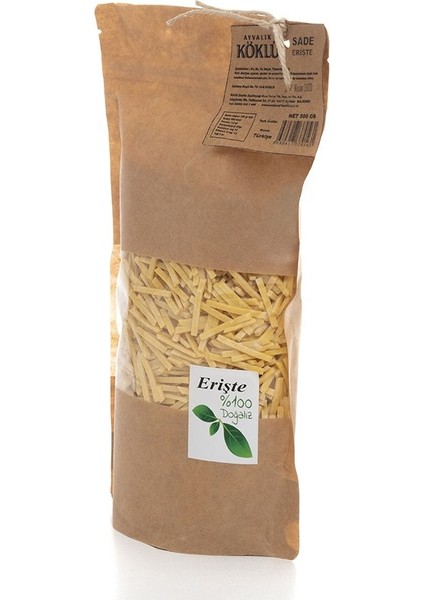 Sade Erişte 500 gr fiyatları
