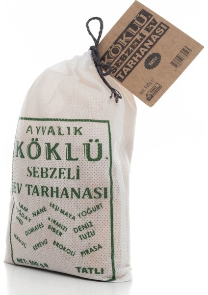 Köklü Zeytincilik Katkısız Sebzeli Ev Tarhanası 500 gr