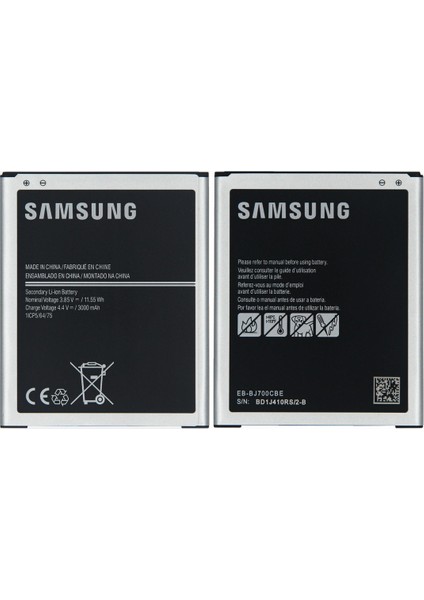 J7 Samsung Batarya Pil Batarya 3000MAH J700 EB-BJ700CBE