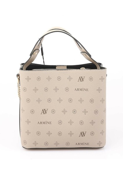 222 Kadın Çanta- Vizon Desenli modelleri