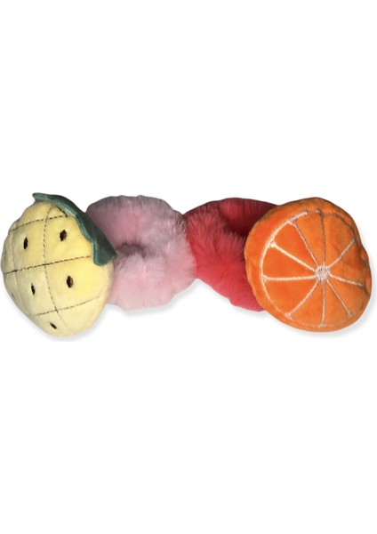 Soft And Baby Ananas-Portakal Peluş 2'li Toka Seti