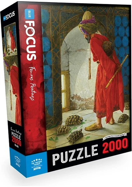 Blue Focus Kaplumbağa Terbiyecisi 2000 Parça Puzzle