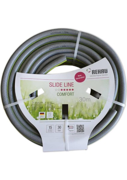 Slide Line Hortum 1/2" 30M