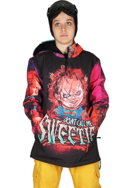 Chucky Tasarım Kadın Snowboard & Kayak Montu SS7742