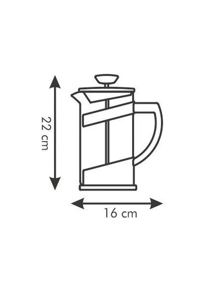 Teo French Press 1 Lt