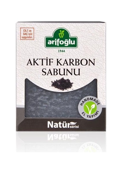 Natür Aktif Karbon Sabunu 125g