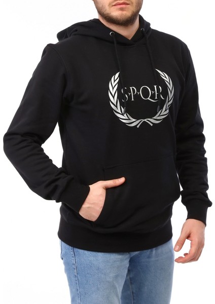 Spqr Erkek Sweatshirt Tılya Siyah modelleri