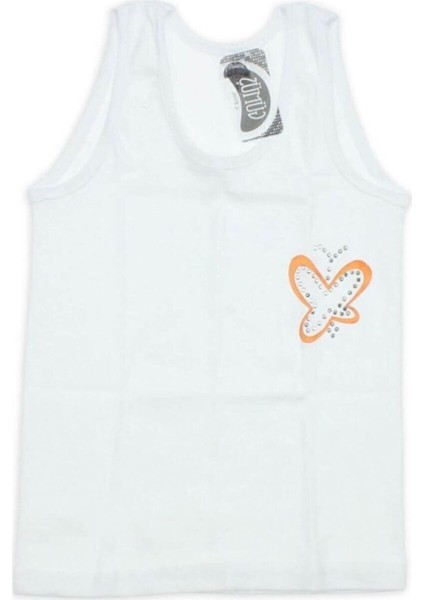 Gümüş 3056 6'lı Kız Geniş Askılı Taşlı Atlet fırsatları