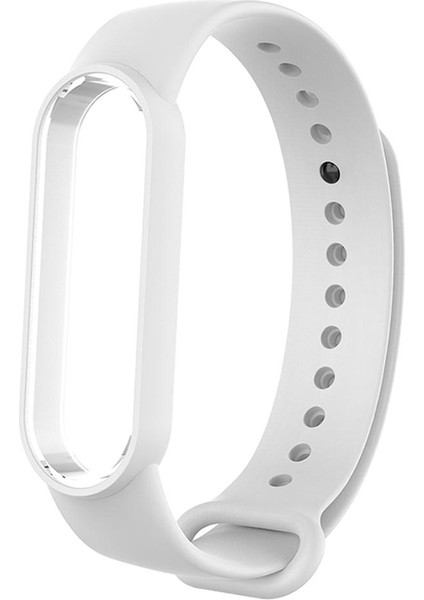 Mi Band 5 Yedek Bileklik Silikon Bileklik Beyaz Beyaz (Yurt Dışından) fiyatları